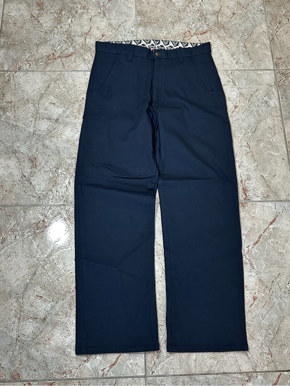 Vintage Y2K Element Burleys Navy Skate Chino Pants 34x30